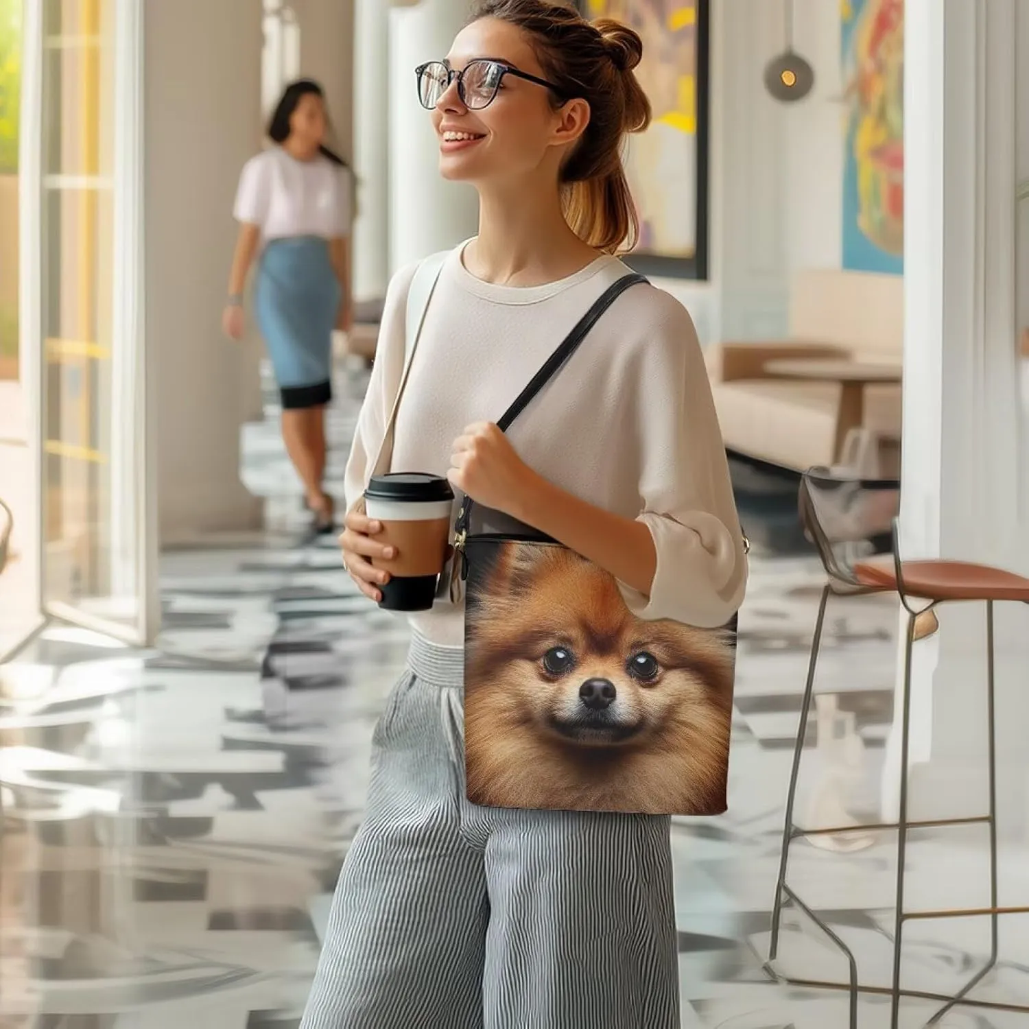 HUGS IDEA Hobo Bag for Women Crossbody Bucket Bag for Lady Work Fashion Leather Shoulder Purse for Travel