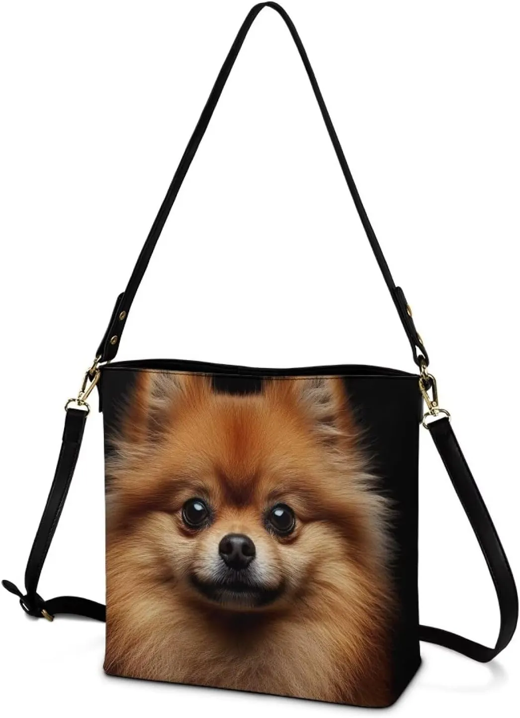 HUGS IDEA Hobo Bag for Women Crossbody Bucket Bag for Lady Work Fashion Leather Shoulder Purse for Travel