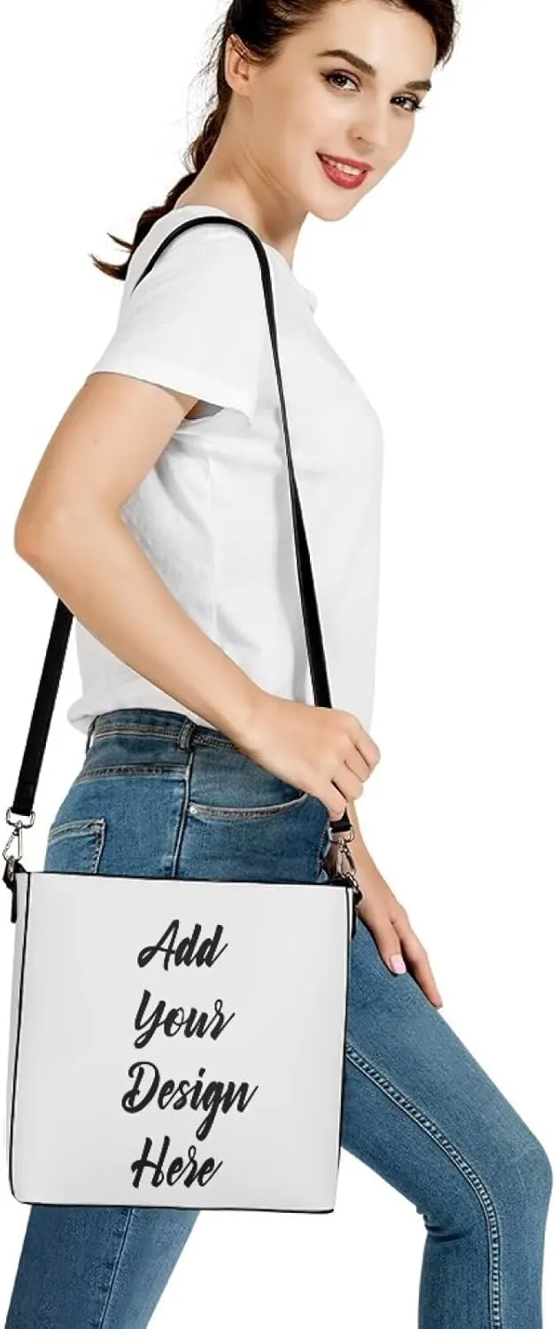 HUGS IDEA Hobo Bag for Women Crossbody Bucket Bag for Lady Work Fashion Leather Shoulder Purse for Travel