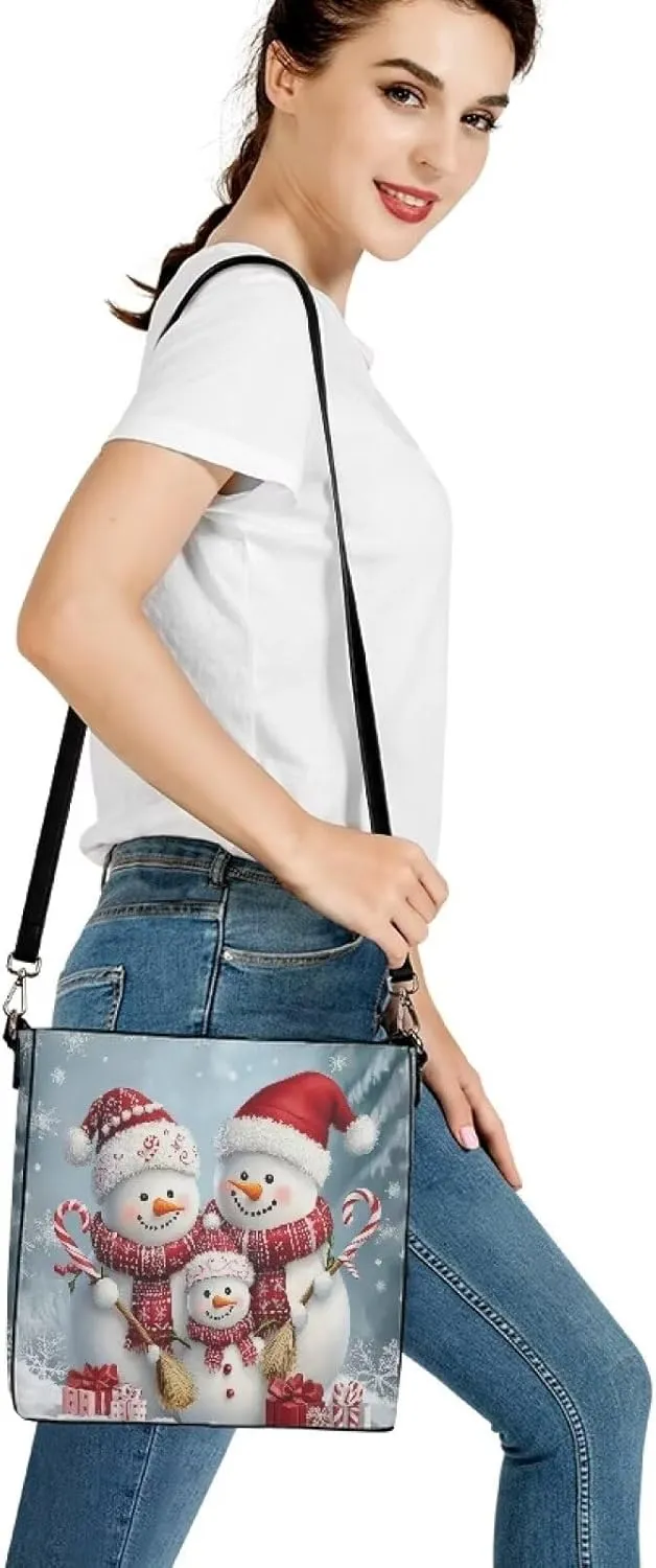 HUGS IDEA Women Bucket Bags Leather Purse Handbag Shoulder Bag for Ladies Purse Crossbody Wallet Bag