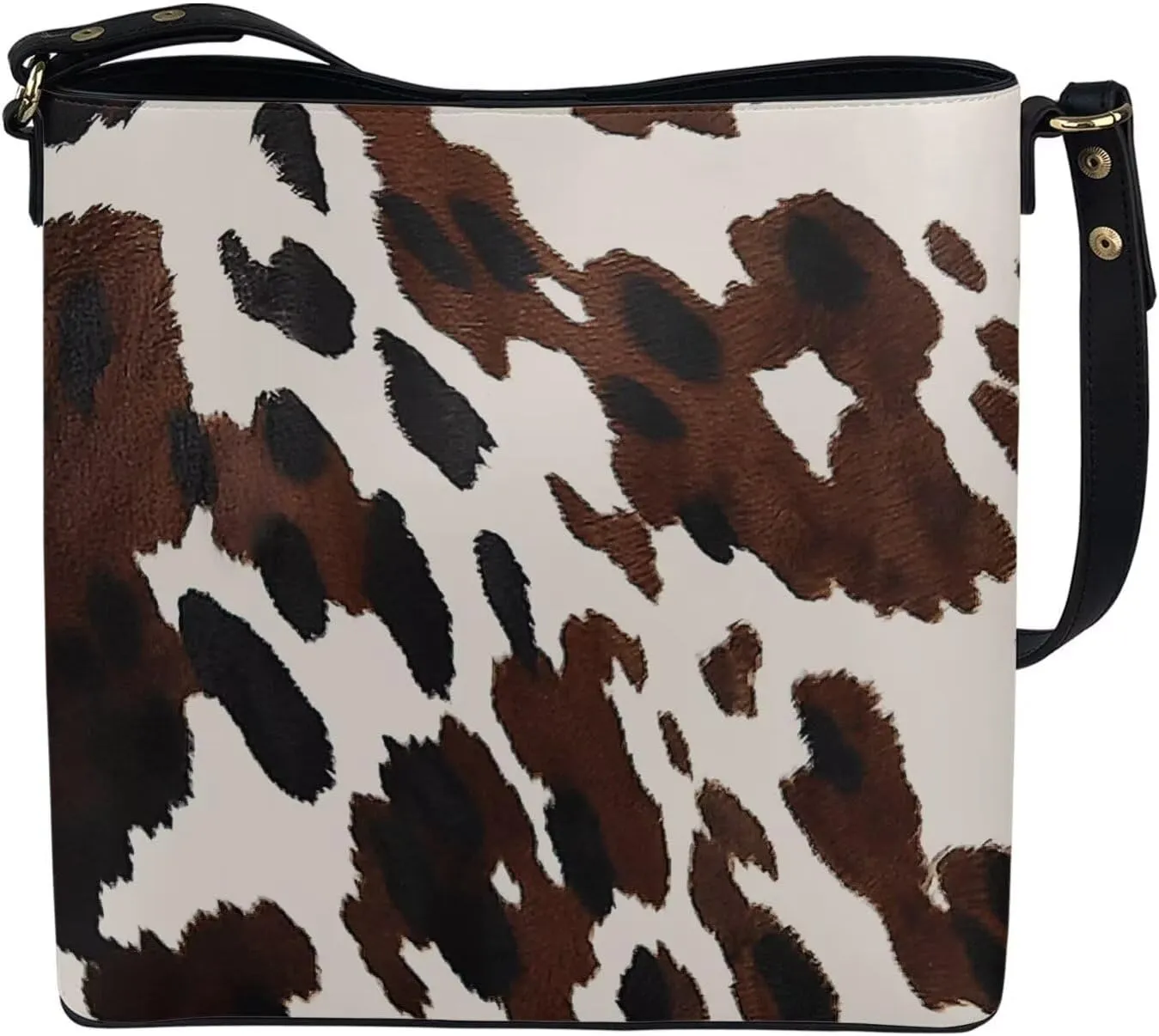 HUGS IDEA Women Crossbody Bag with Adjustable Straps Top Handle Handbag Bucket Purse Lightweight Portable