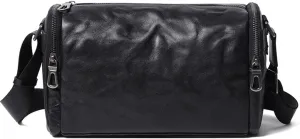 JSEIAJB Men's Crossbody Bag Hand Grab Pattern Trendy Crossbody Men's Bag