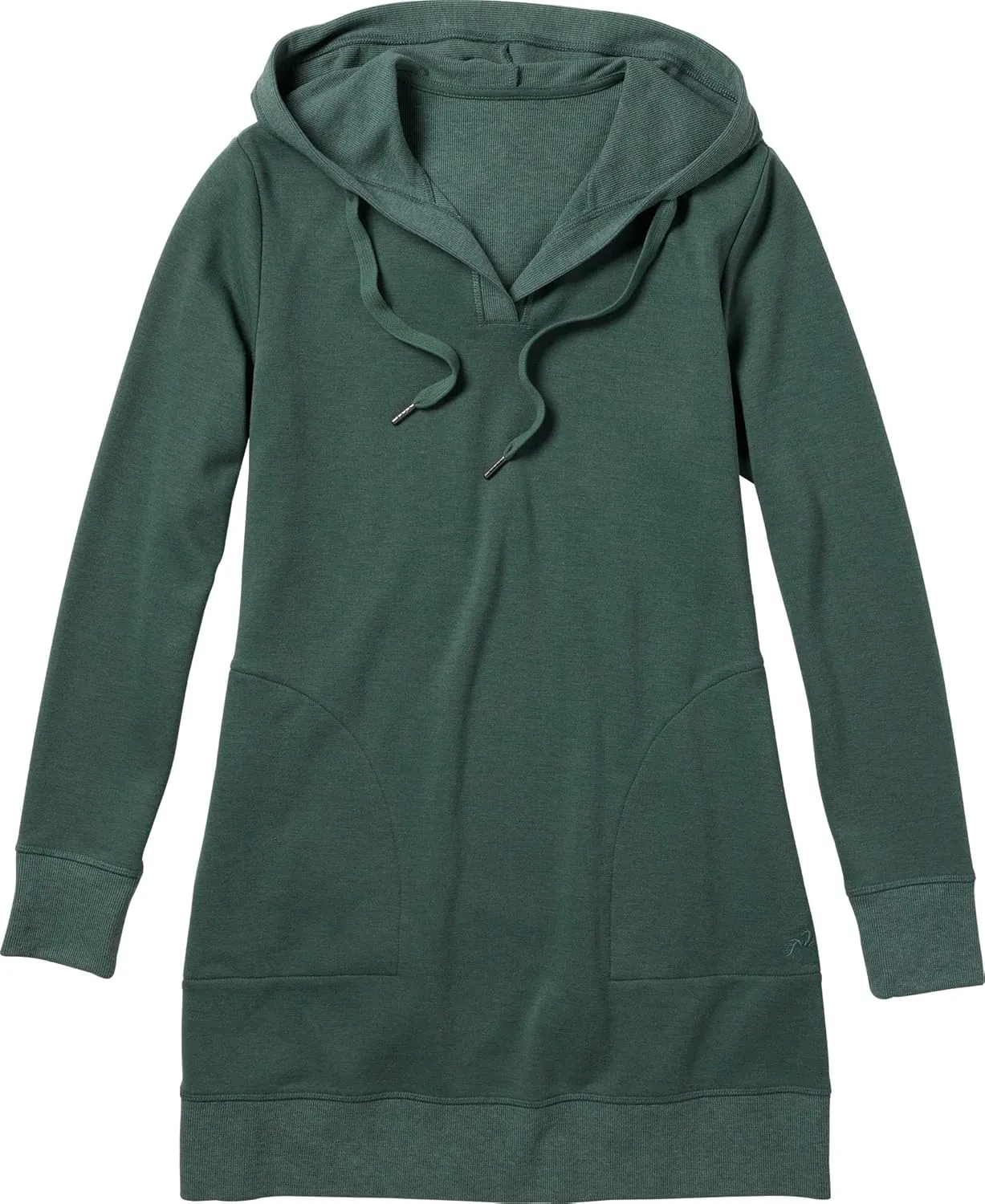 Legendary Whitetails Women's Long Sleeve Oversized Hoodie Knit Sweatshirt Dress with Pockets