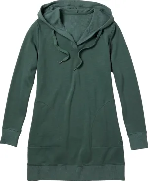 Legendary Whitetails Women's Long Sleeve Oversized Hoodie Knit Sweatshirt Dress with Pockets
