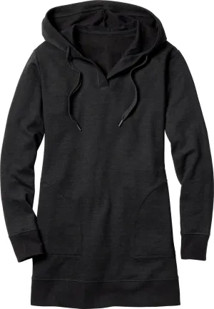 Legendary Whitetails Women's Long Sleeve Oversized Hoodie Knit Sweatshirt Dress with Pockets