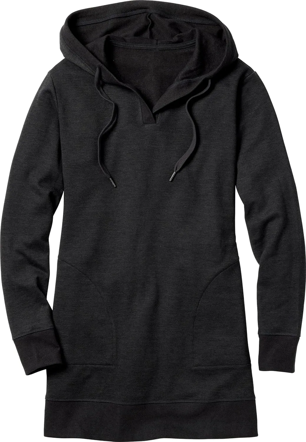 Legendary Whitetails Women's Long Sleeve Oversized Hoodie Knit Sweatshirt Dress with Pockets