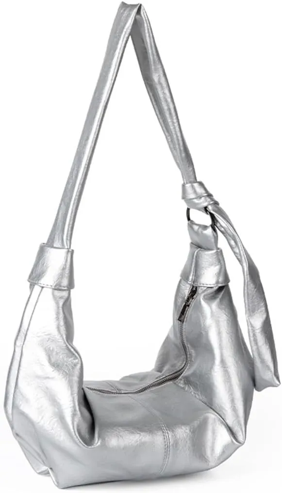 Lightweight PU Leather Shoulder Bag Crossbody Purse with Adjustable Strap Satchel Purses For Traveler And Students