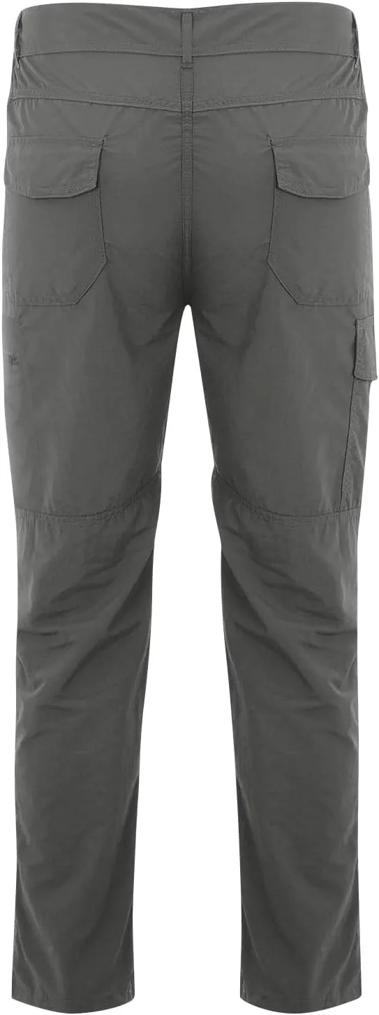 Mencomfy Cargo Pants, Pants for Men Relaxed Fit Waterproof Ripstop Tactic Outdoor Hiking Work Stretch Trousers