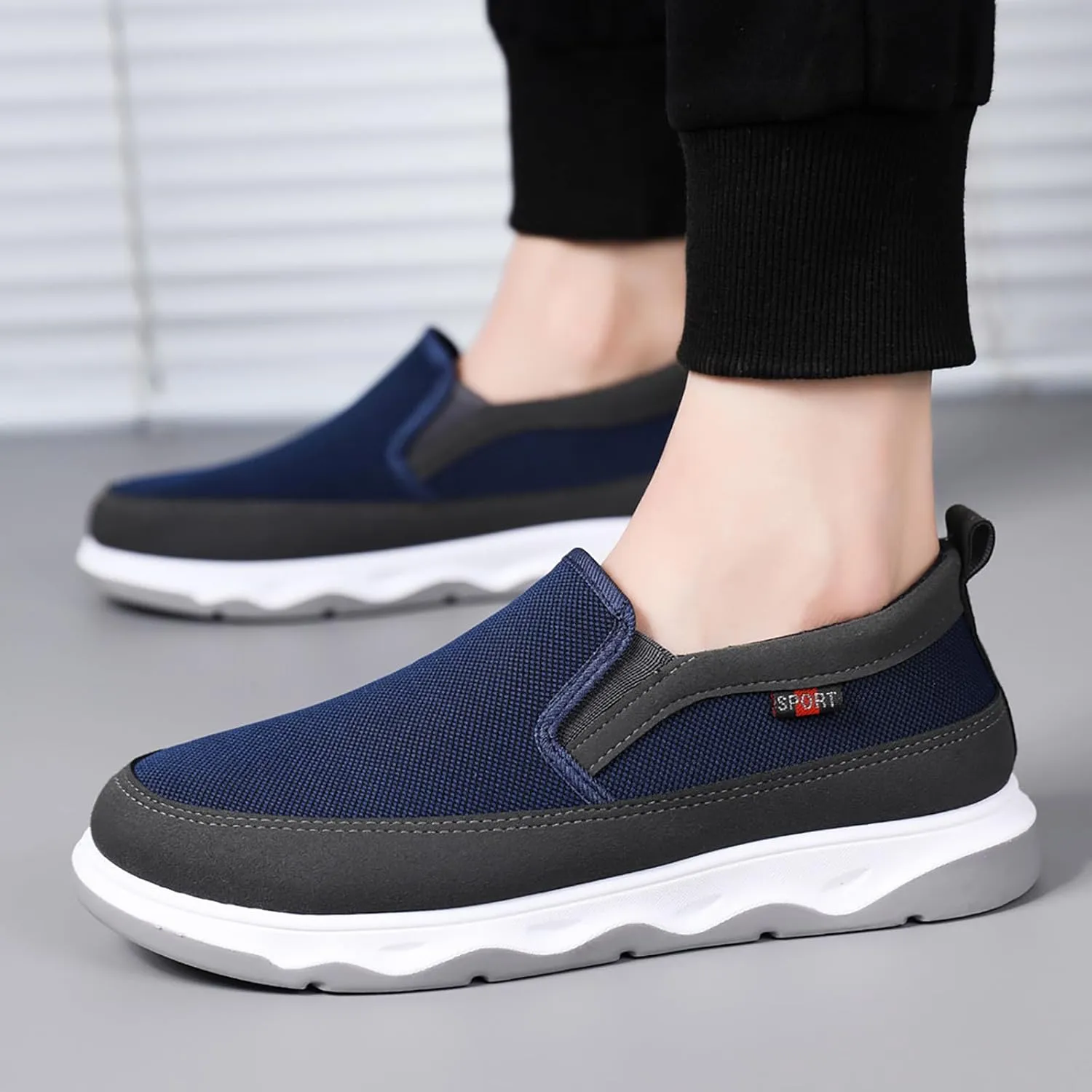 Men's Fashion Sneakers Mens Athletic Shoes Shoe for Men Tennis Shoe for Men Mesh Sport Sneaker