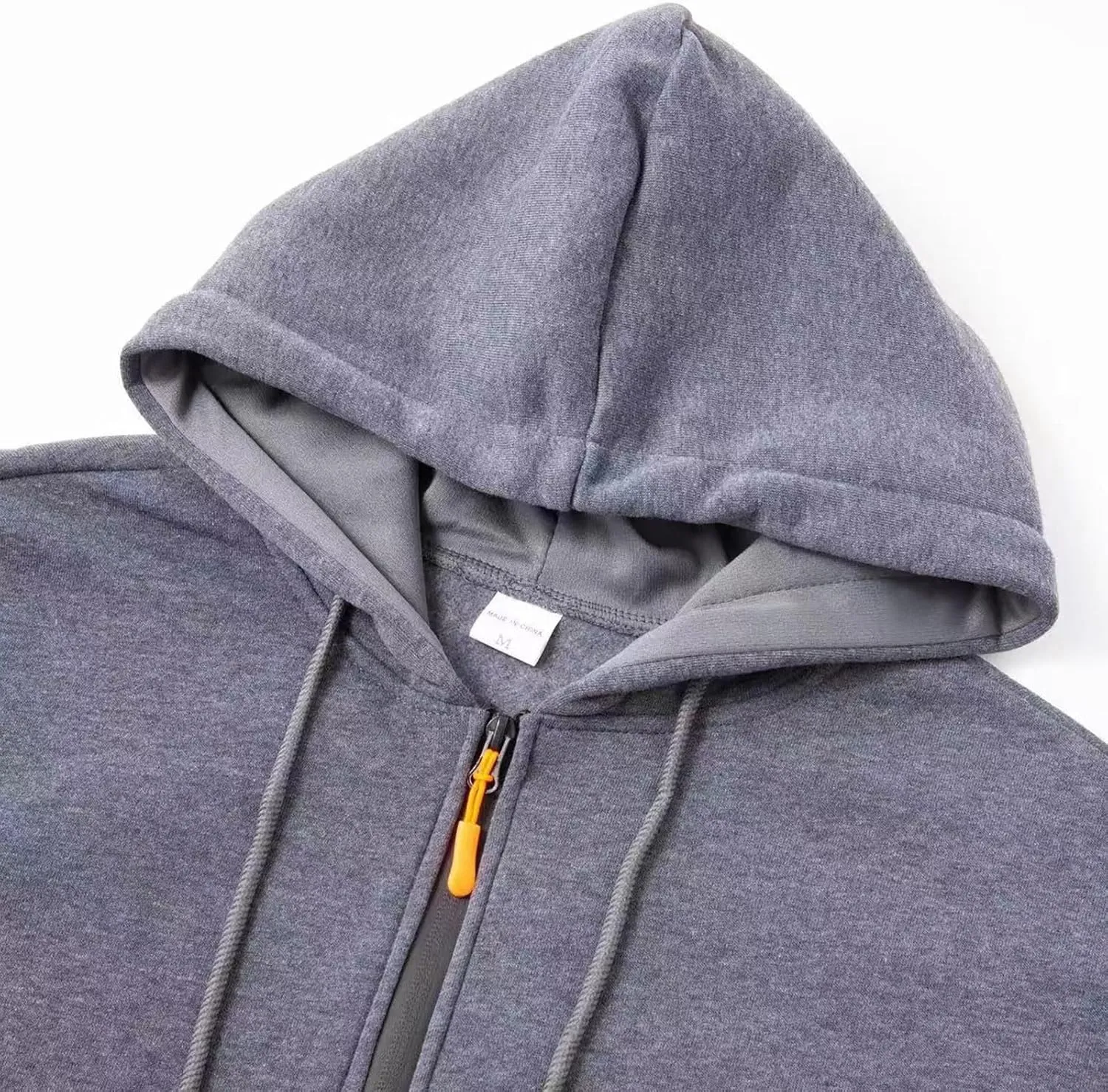 Mens Hoodies Fleece Casual Coats Autumn Classic Trendy Long Sleeve Multi Pocket Zipper Blouse Jacket Fashion Tops