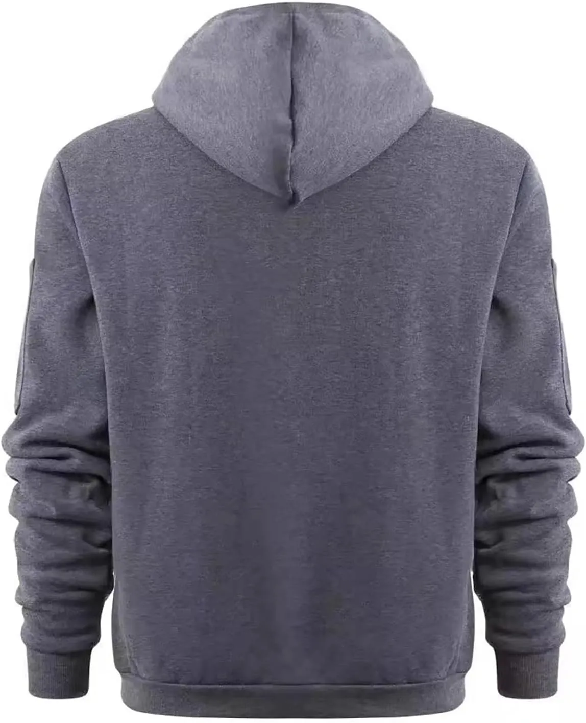 Mens Hoodies Fleece Casual Coats Autumn Classic Trendy Long Sleeve Multi Pocket Zipper Blouse Jacket Fashion Tops