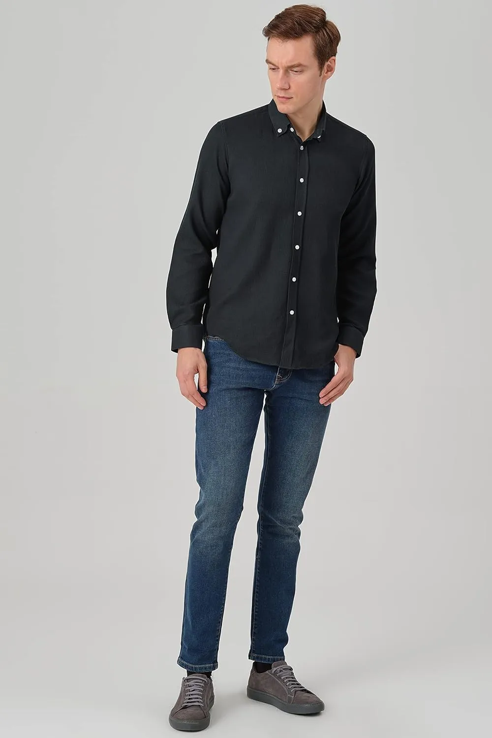 Mens Shirts | Casual & Stylish Long Sleeve Shirts for Men | Oxford Casual Button Down Shirt Men