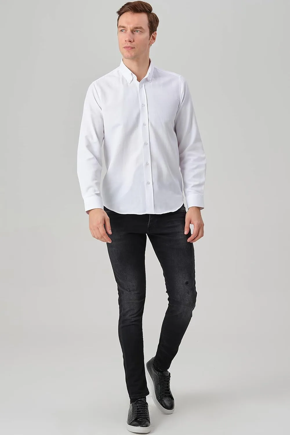 Mens Shirts | Casual & Stylish Long Sleeve Shirts for Men | Oxford Casual Button Down Shirt Men