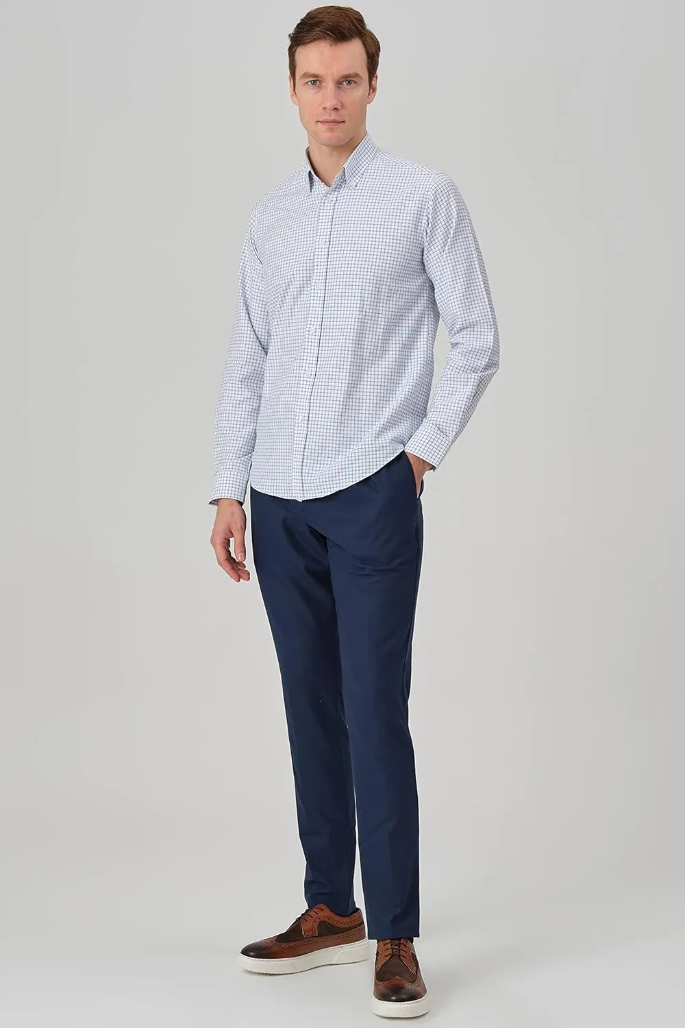 Mens Shirts | Casual & Stylish Long Sleeve Shirts for Men | Oxford Casual Button Down Shirt Men