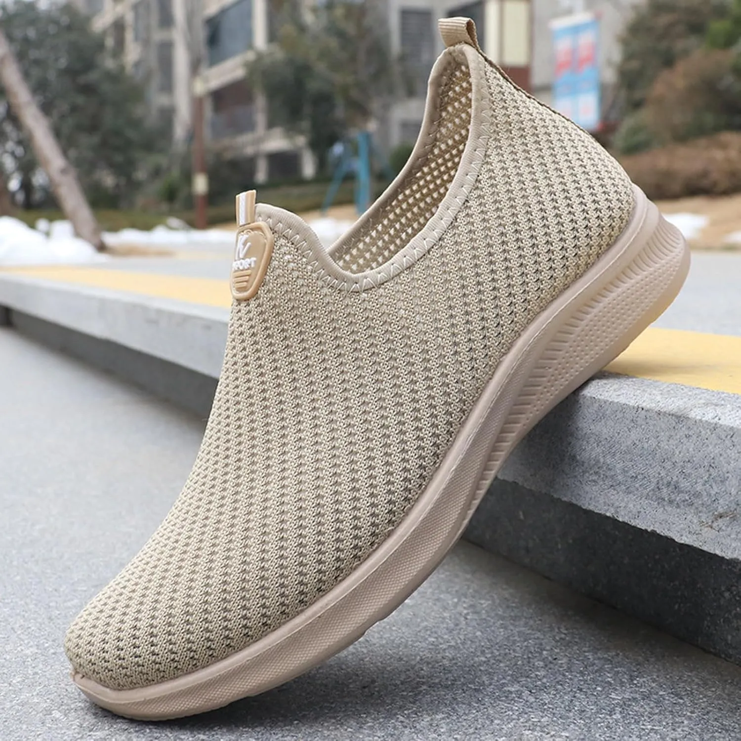 Mens Tennis Shoes Men's Shoes Walking Shoe for Men Slip on Shoe for Men Breathable Lightweight Sneaker