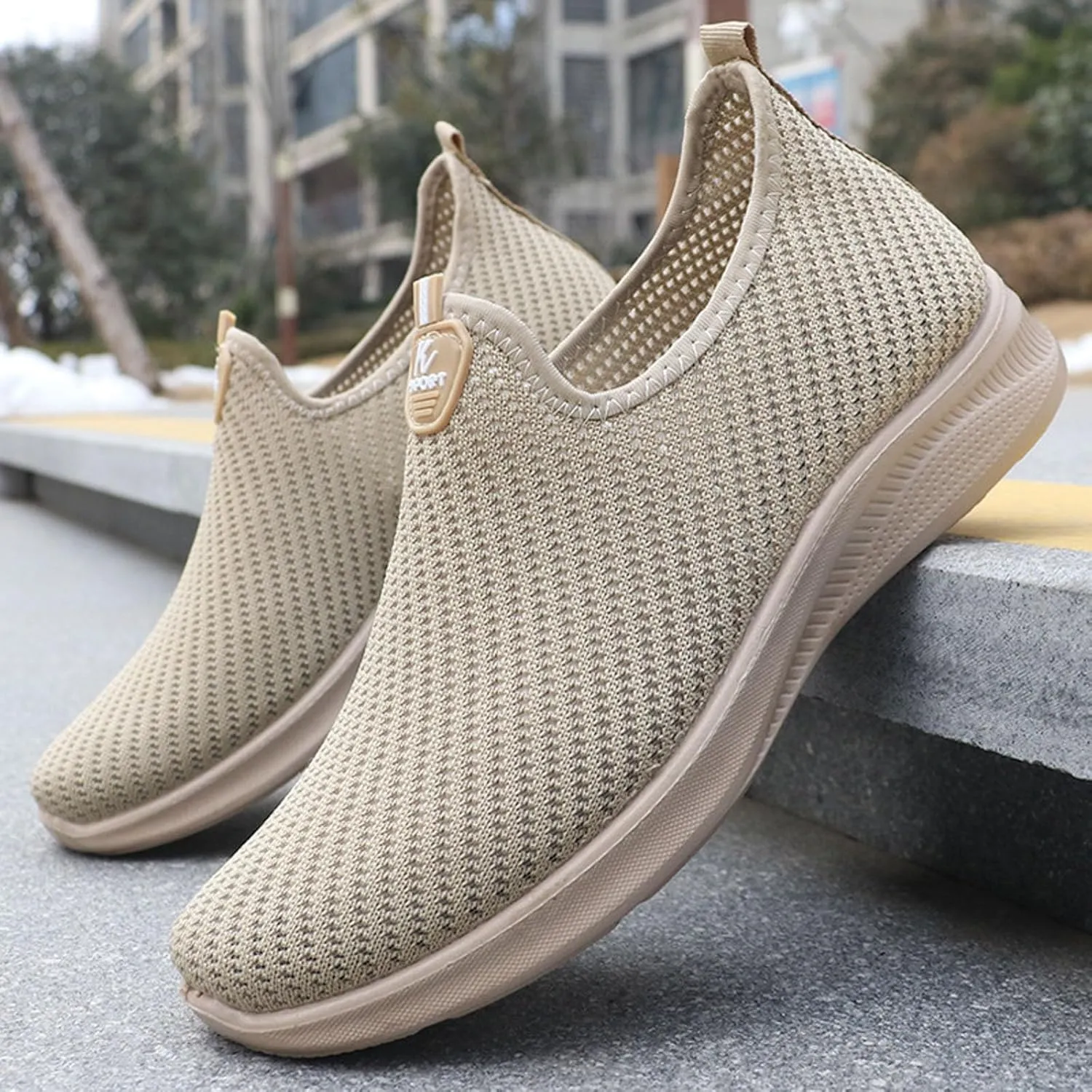 Mens Tennis Shoes Men's Shoes Walking Shoe for Men Slip on Shoe for Men Breathable Lightweight Sneaker