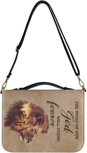 Mumeson Cross Vintage Bible Covers for Man Women Strap Bible Covers with Handle Zip Up Large Size Bible Bookmark Protector Leather Church Bible Carrying Case