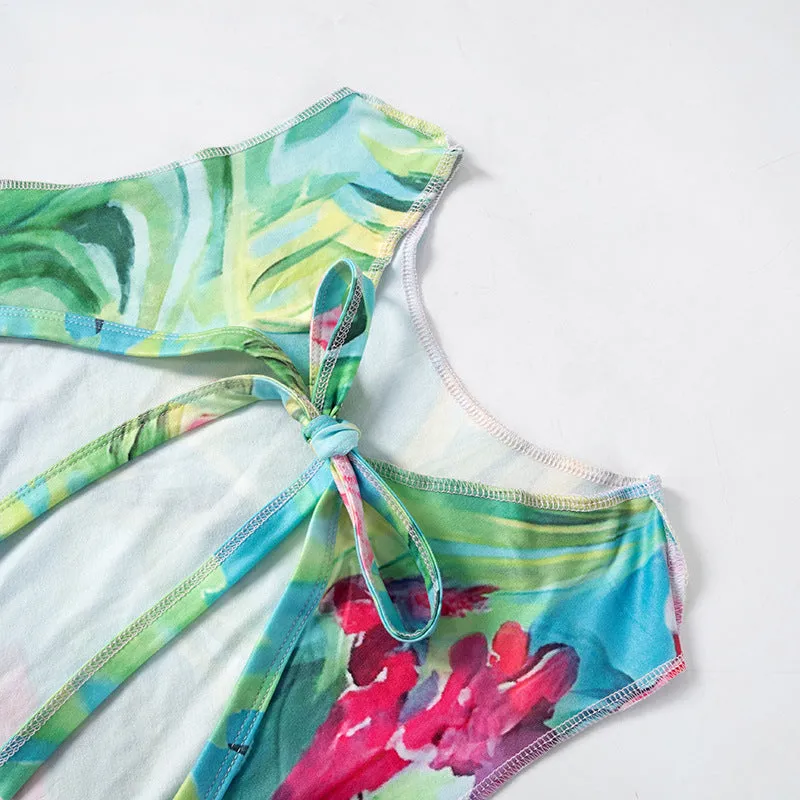 Naima Printed Maxi Dress