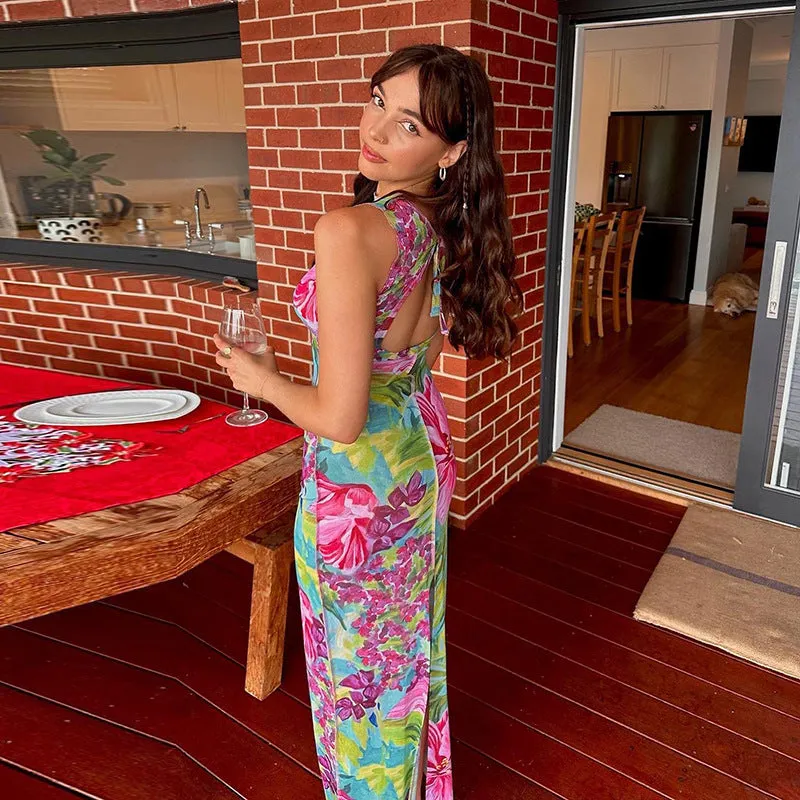 Naima Printed Maxi Dress