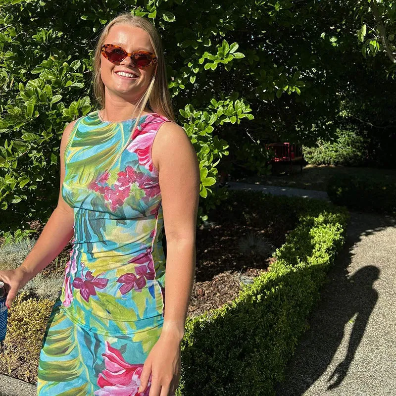 Naima Printed Maxi Dress