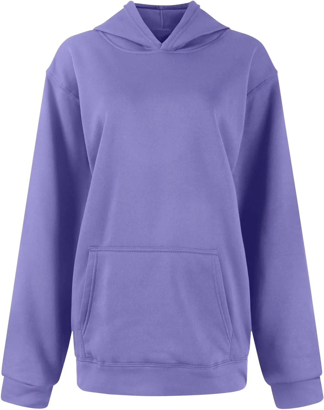NBXNZWF Women's Oversized Hoodies 2025 Fall Y2K Clothes Long Sleeve Casual Loose Pullover Hooded Sweatshirts with Pocket