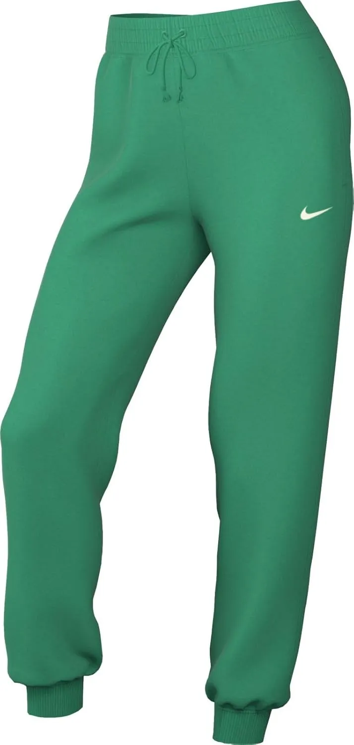 Nike Sportswear Phoenix Fleece Women's Mid-Rise Sweatpants (FZ7626-324, Stadium Green/Sail) Size X-Small