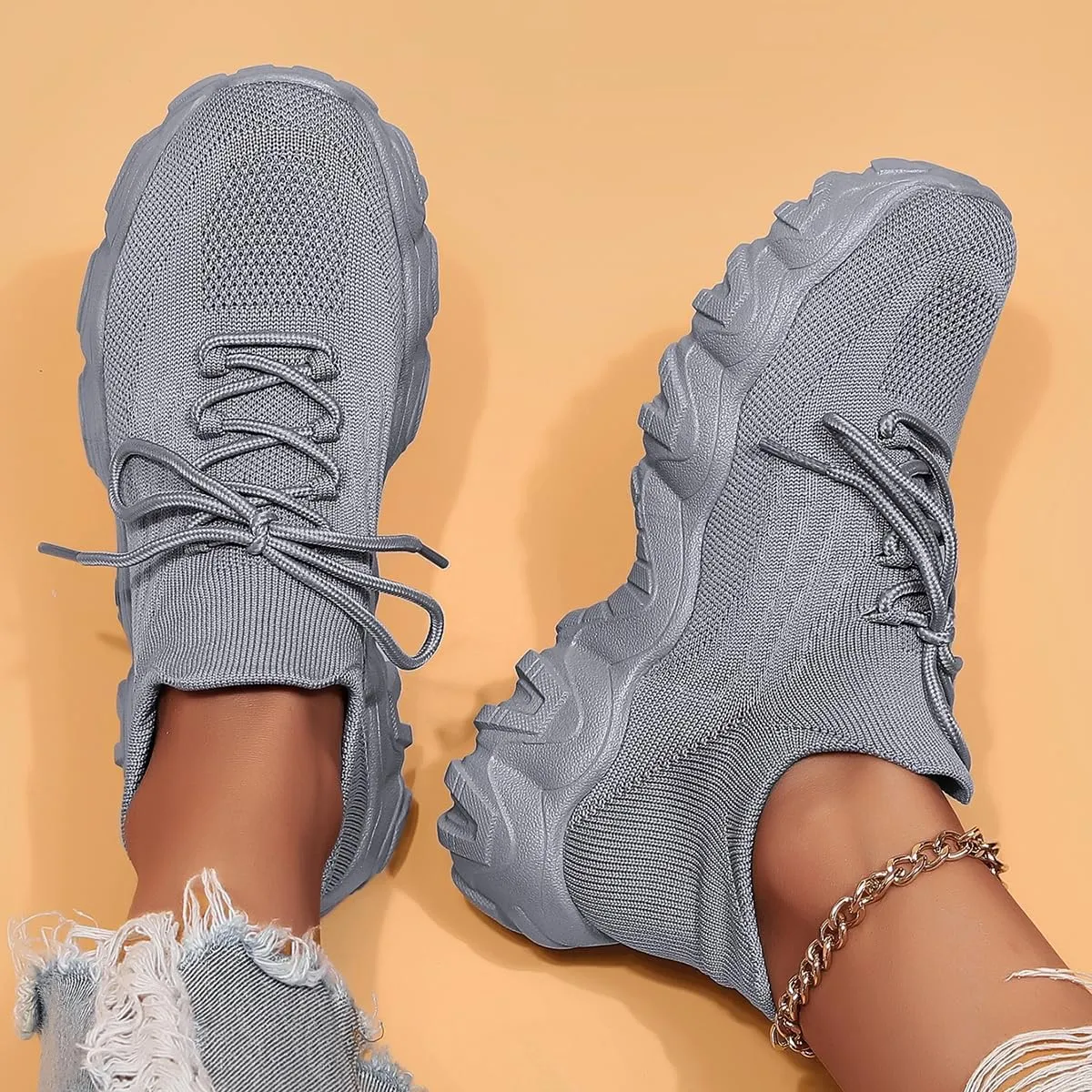 Nurse Babe Shoes,Women's Mesh Orthopedic Sneakers,Orthopedic Shoes for Women,2025 Breathable Mesh Casual Footwear Running Walking Sneakers with Arch Support Soft Summer Wide Diabetic Footwear Sneaker