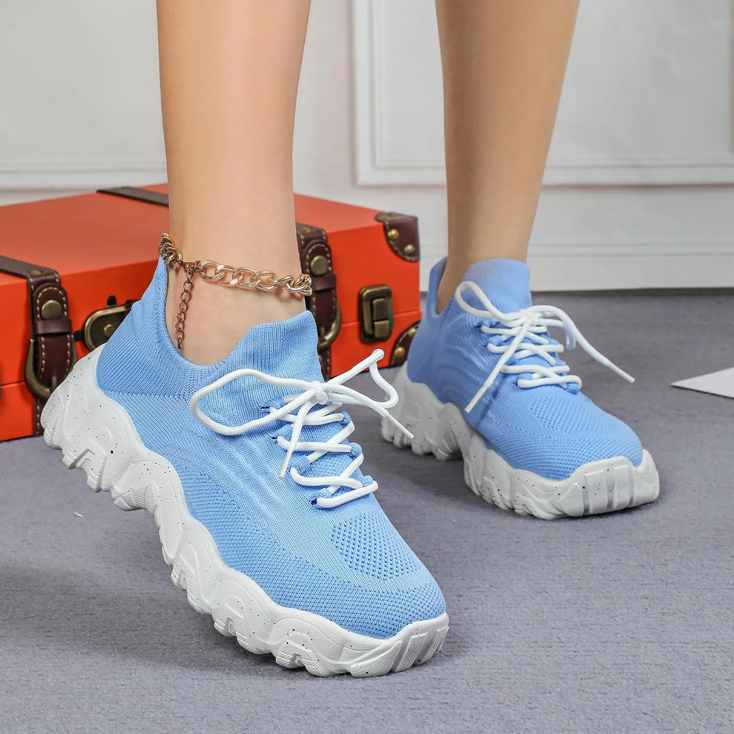 Ortho Pro Women's Shoes, Nurse Babe Shoes, Breathable Mesh Orthopedic Sneakers