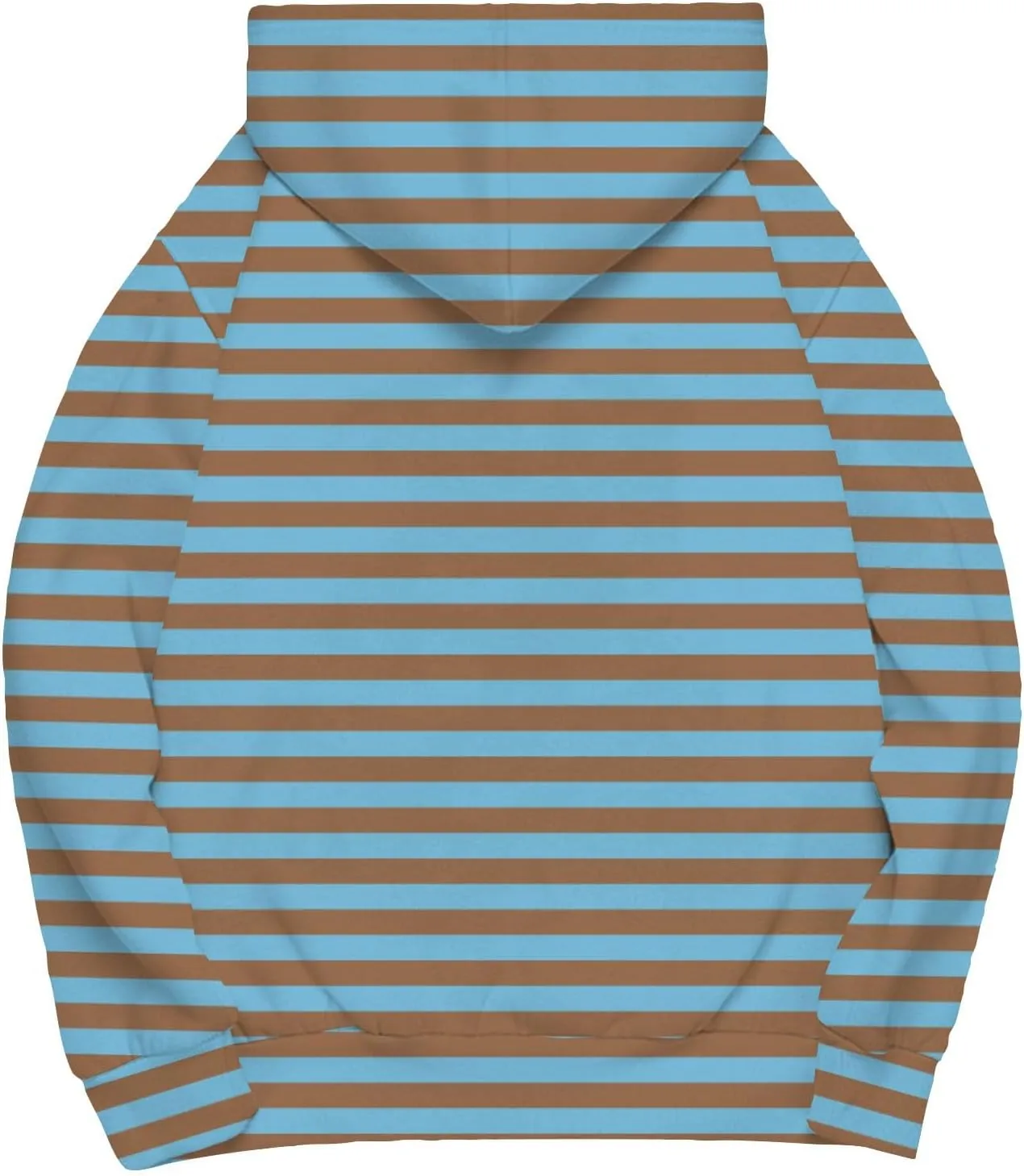 Oversized Hoodies for Women Drop Shoulder Striped Fleece Sweatshirts 2024 Plus Size Pullover Tops Trendy Outfits