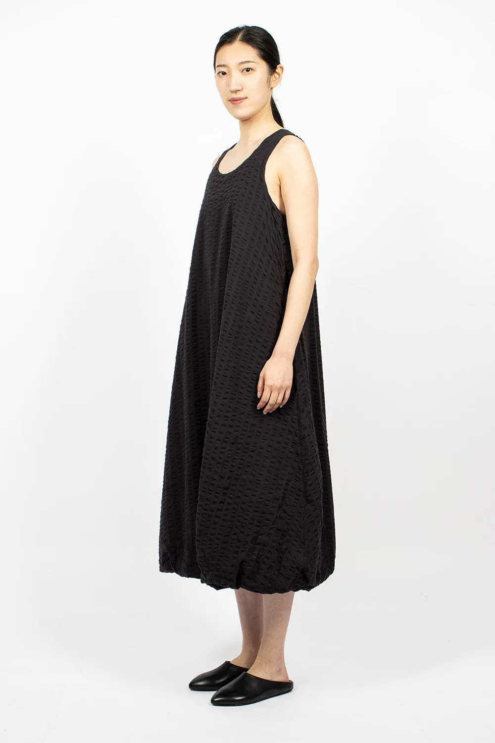 Parachute Dress Ink Black