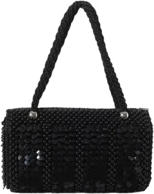Pearl Purse for Women Beaded Handbag for Wedding Top Handle Evening Clutch
