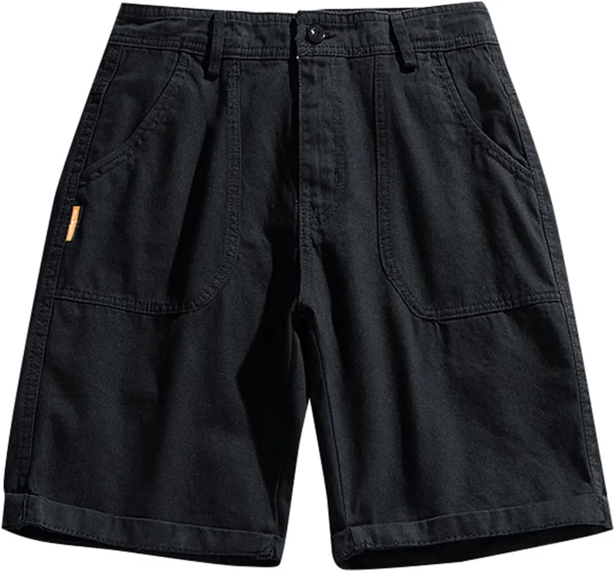 Plus Size Men's Cargo Pants Cotton Casual Work Trousers Hiking Pants Slim Fit Striped Fashion Casual Elastic Trousers