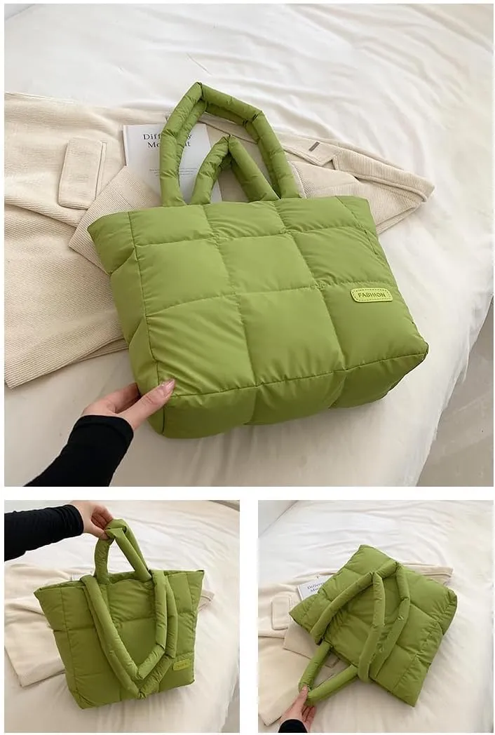Puffer Bag Designer Crossbody Bags Aesthetic Tote Bag Quilted Purse