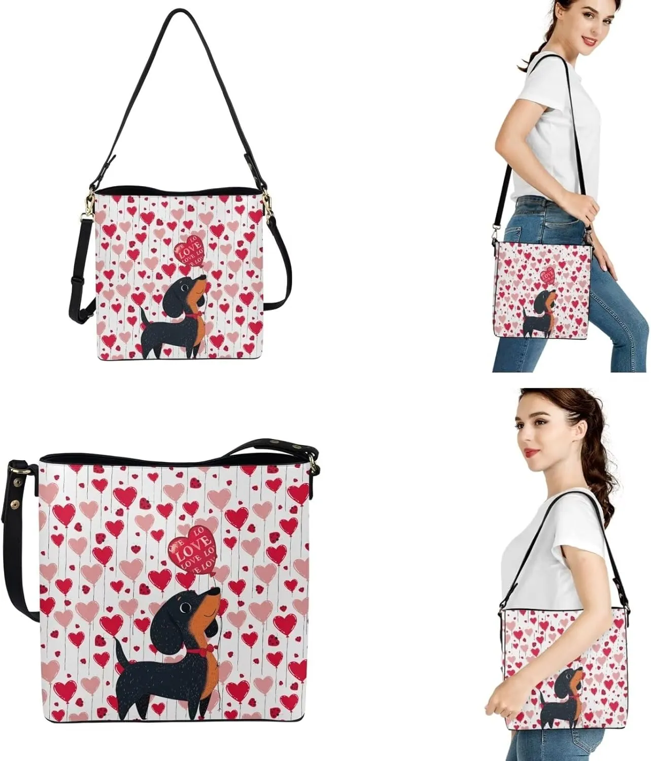Purses with Wallets for Women Set Crossbody Shoulder Satchel Bags for Work Leather Hobo Purses and Handbags