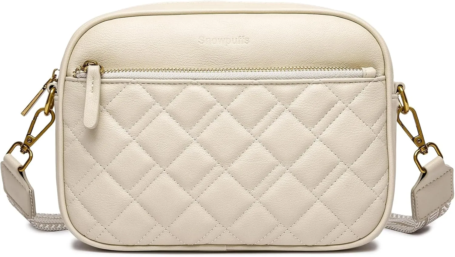 Quilted Crossbody Bags for Women Small Crossbody Purse Trendy Women's Crossbody Handbag With Adjustable Strap