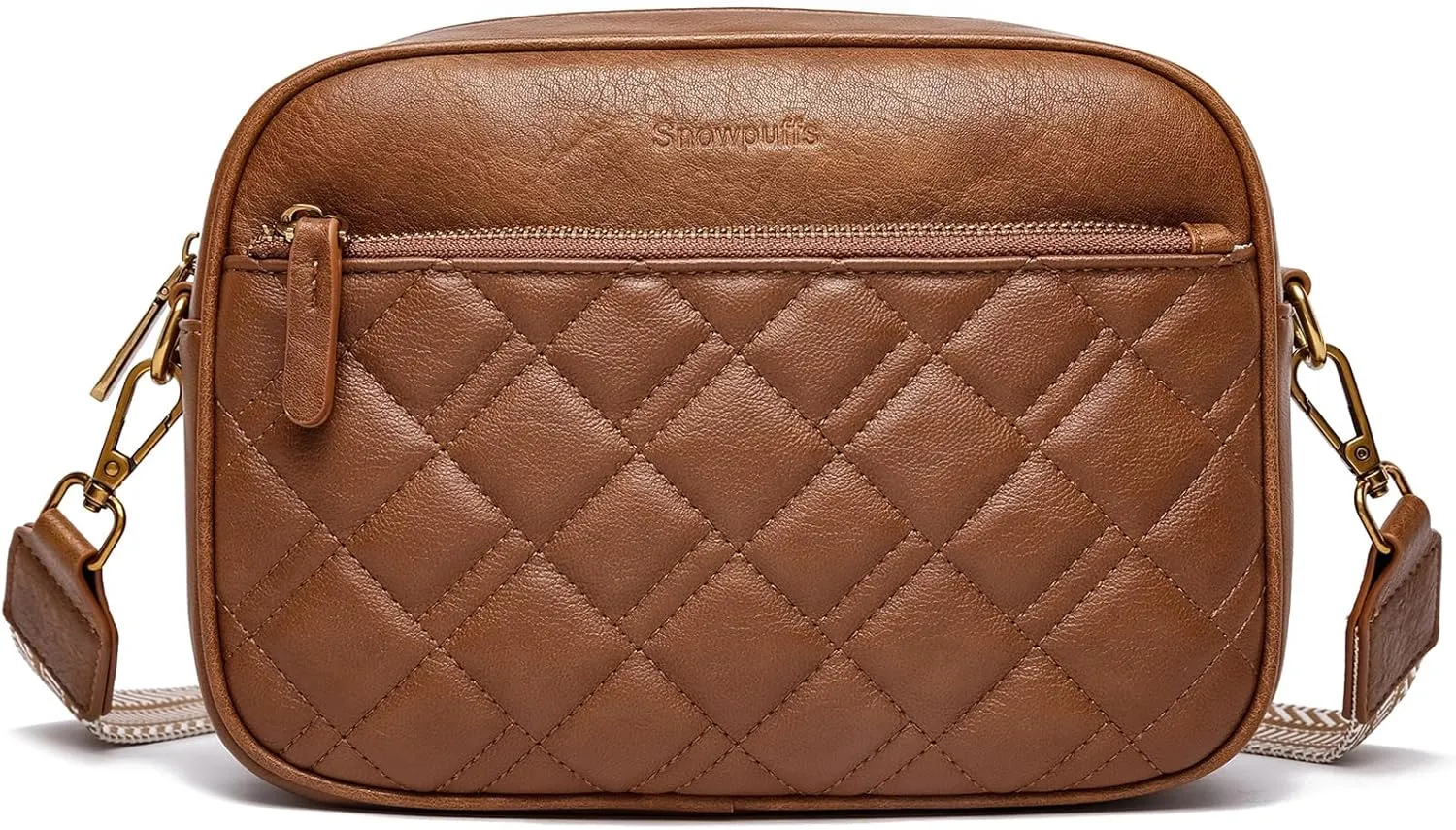 Quilted Crossbody Bags for Women Small Crossbody Purse Trendy Women's Crossbody Handbag With Adjustable Strap