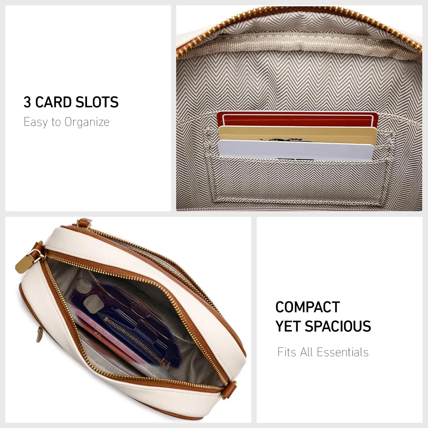 Quilted Crossbody Bags for Women Small Crossbody Purse Trendy Women's Crossbody Handbag With Adjustable Strap