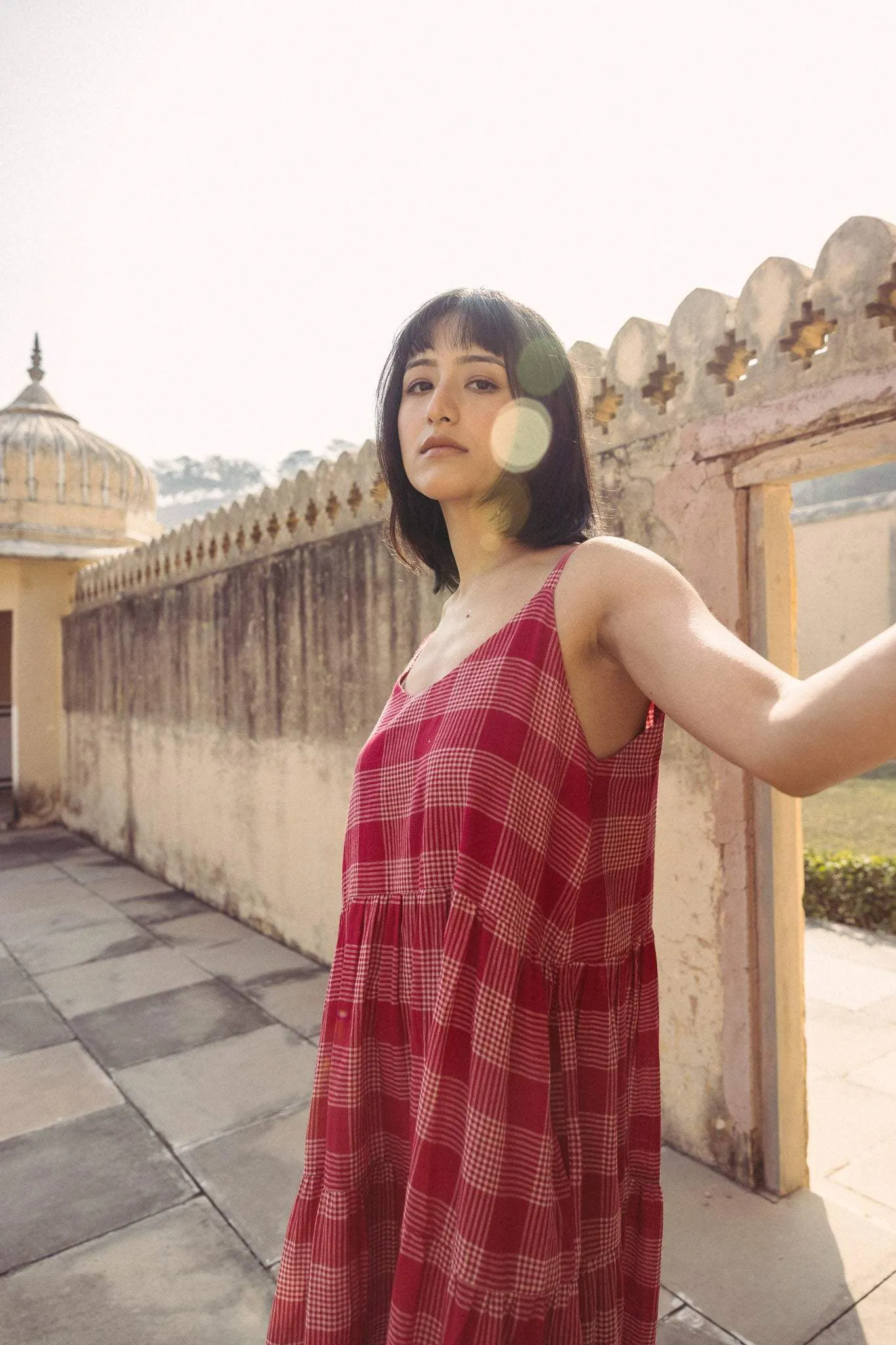 Red Dahlia Dress