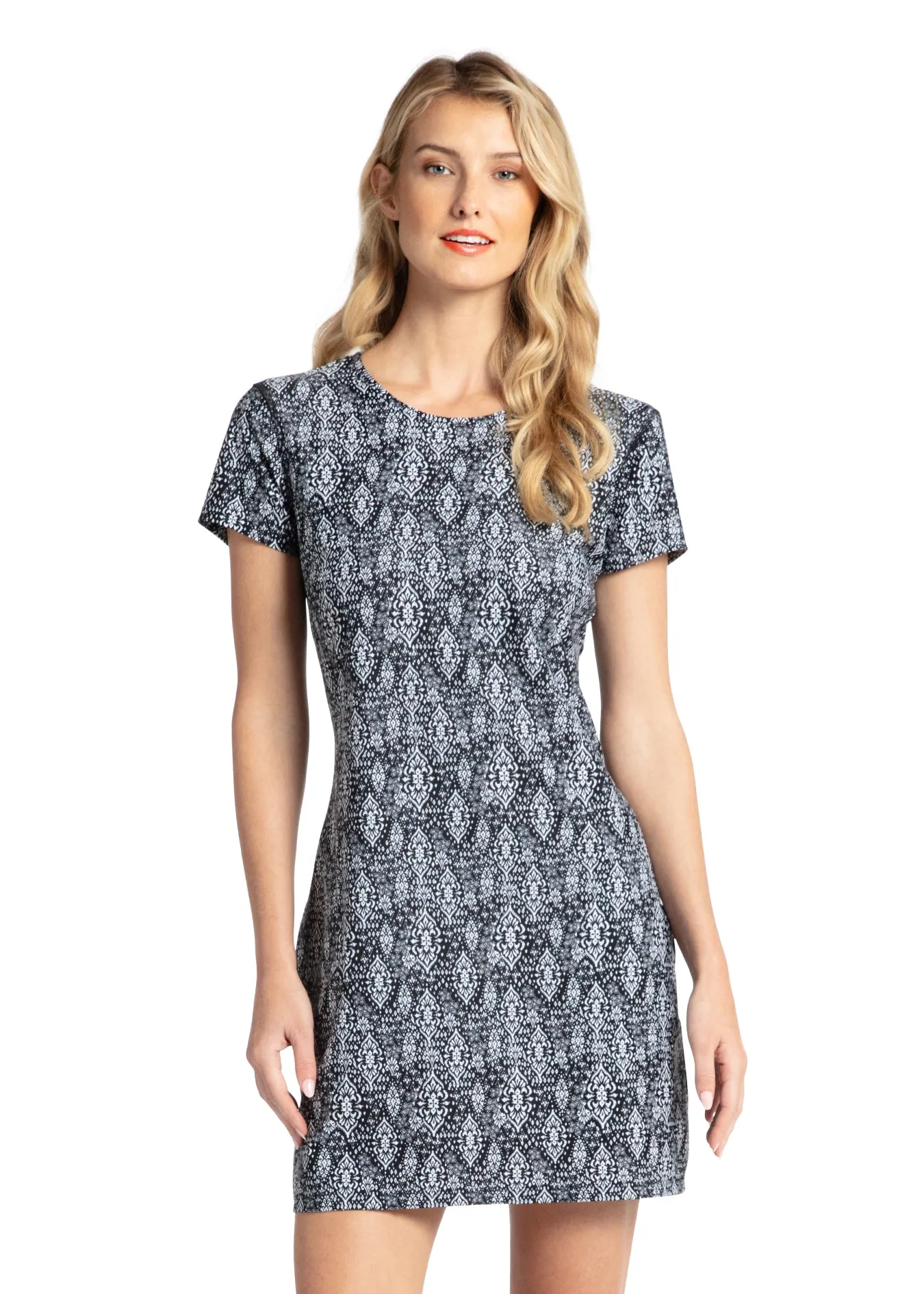 Sanibel Short Sleeve Shift Dress