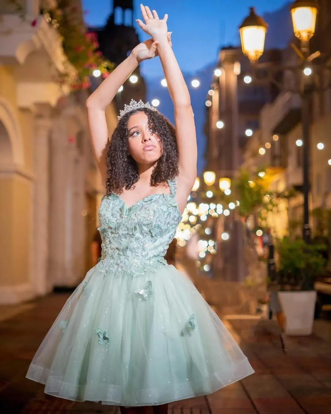 Short Homecoming Dresses 2024 - Off Shoulder DAMA Dresses for Quinceanera 3D Butterfly Tulle Homecoming Dresses