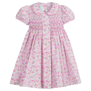 Smocked Bridget Dress - Fairway Floral