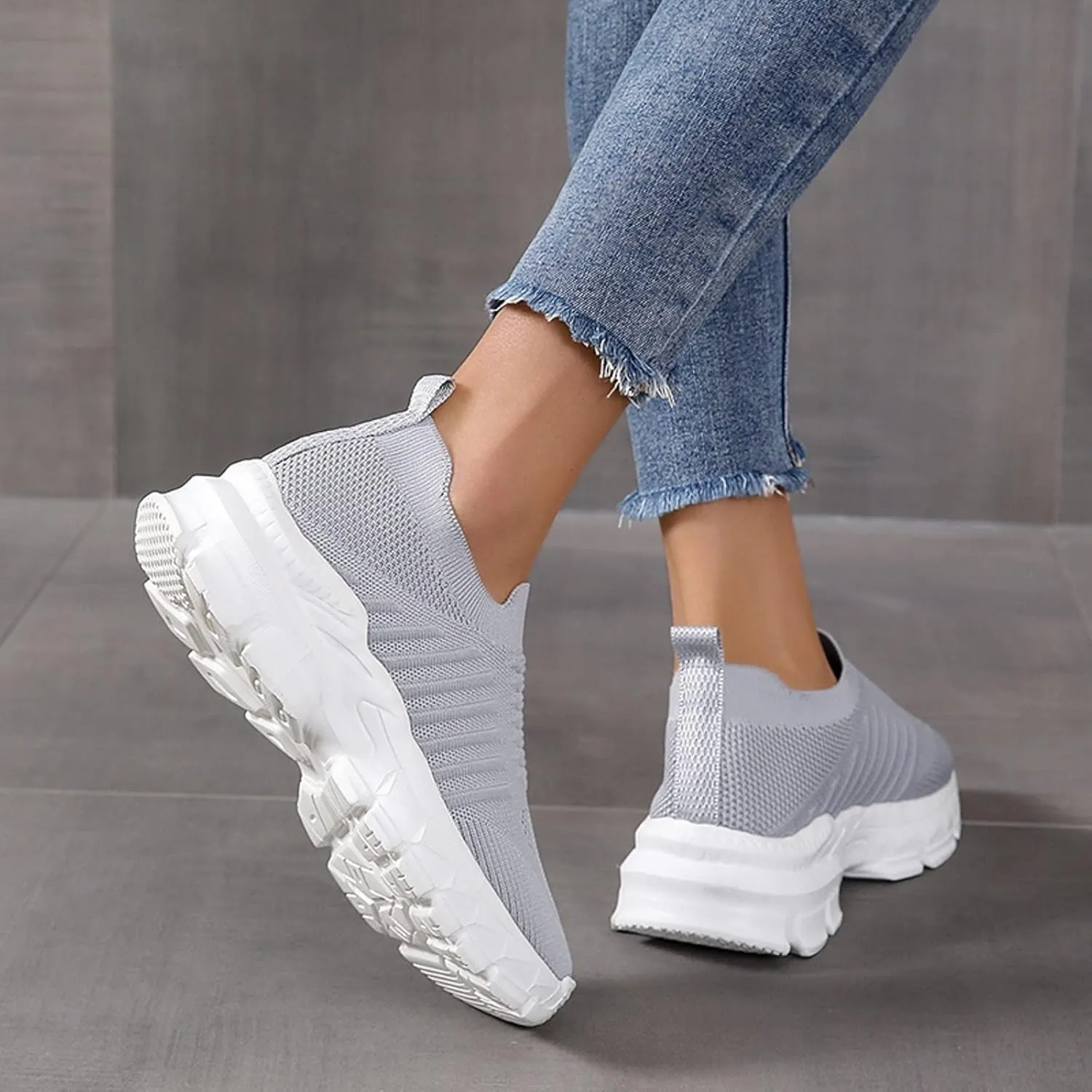 Sneakers for Women Dressy Walking Shoes Non Slip Casual 2023 Mesh Running Shoes Workout Sneakers