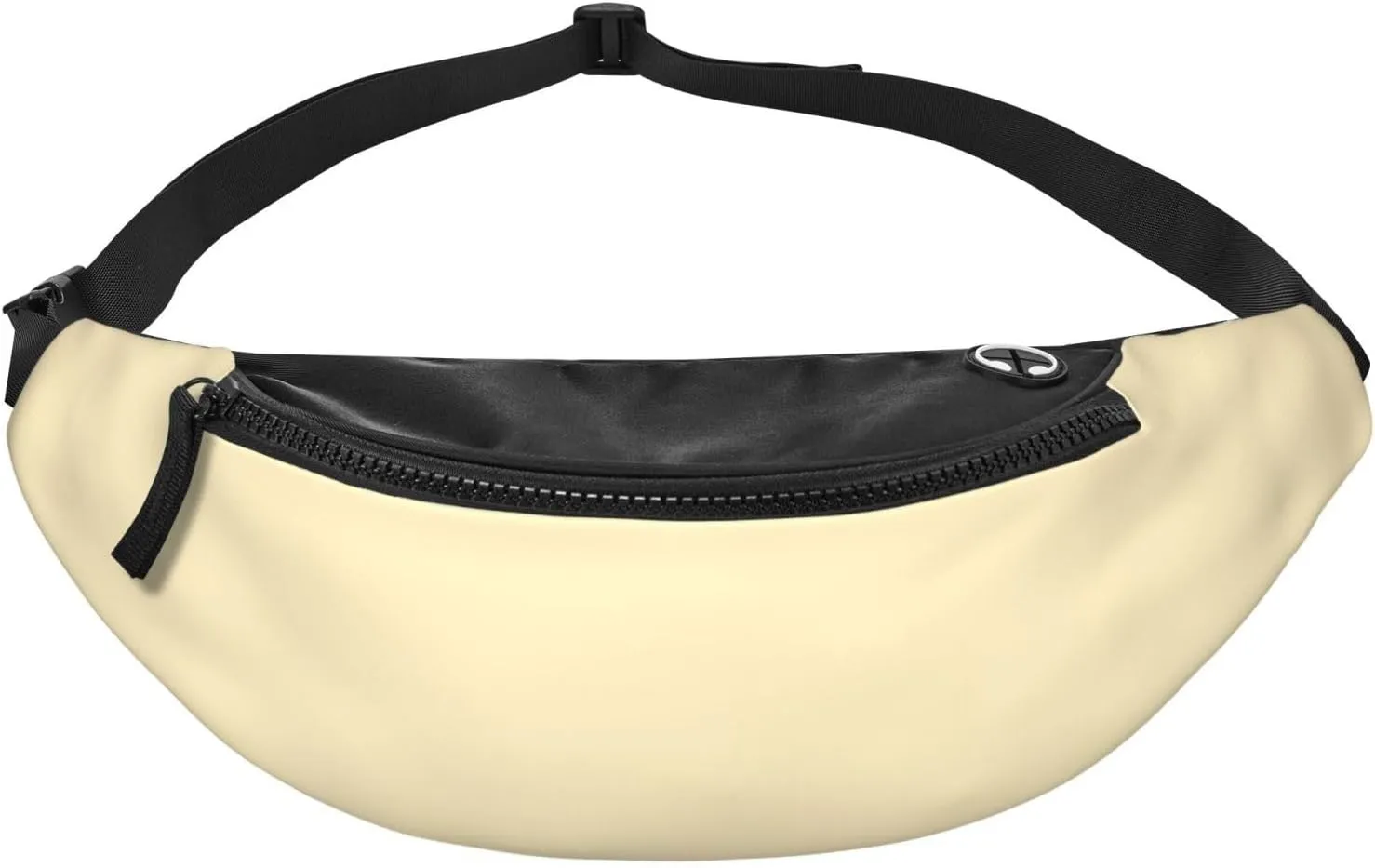 Stylish 3d Almond Yellow Bumbags Waist Fanny Pack For Women Ladies Men Lightweight Bum Bag With Zip Pockets Adjustable Belt For Dog Walking Running Cycling Hiking Outdoor Sport