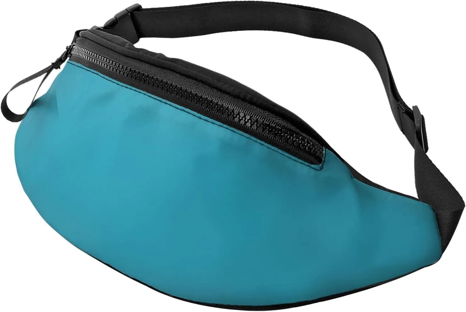 Stylish 3d Turquoisegreen Bumbags Waist Fanny Pack For Women Ladies Men Lightweight Bum Bag With Zip Pockets Adjustable Belt For Dog Walking Running Cycling Hiking Outdoor Sport