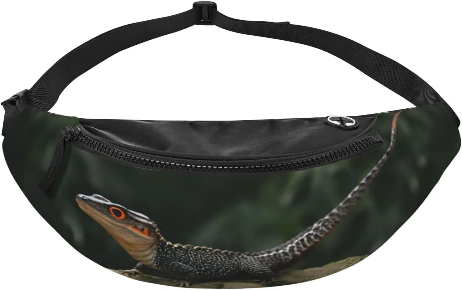 Stylish 3d_Dinosaur Bumbags Waist Fanny Pack For Women Ladies Men Lightweight Bum Bag With Zip Pockets Adjustable Belt For Dog Walking Running Cycling Hiking Outdoor Sport