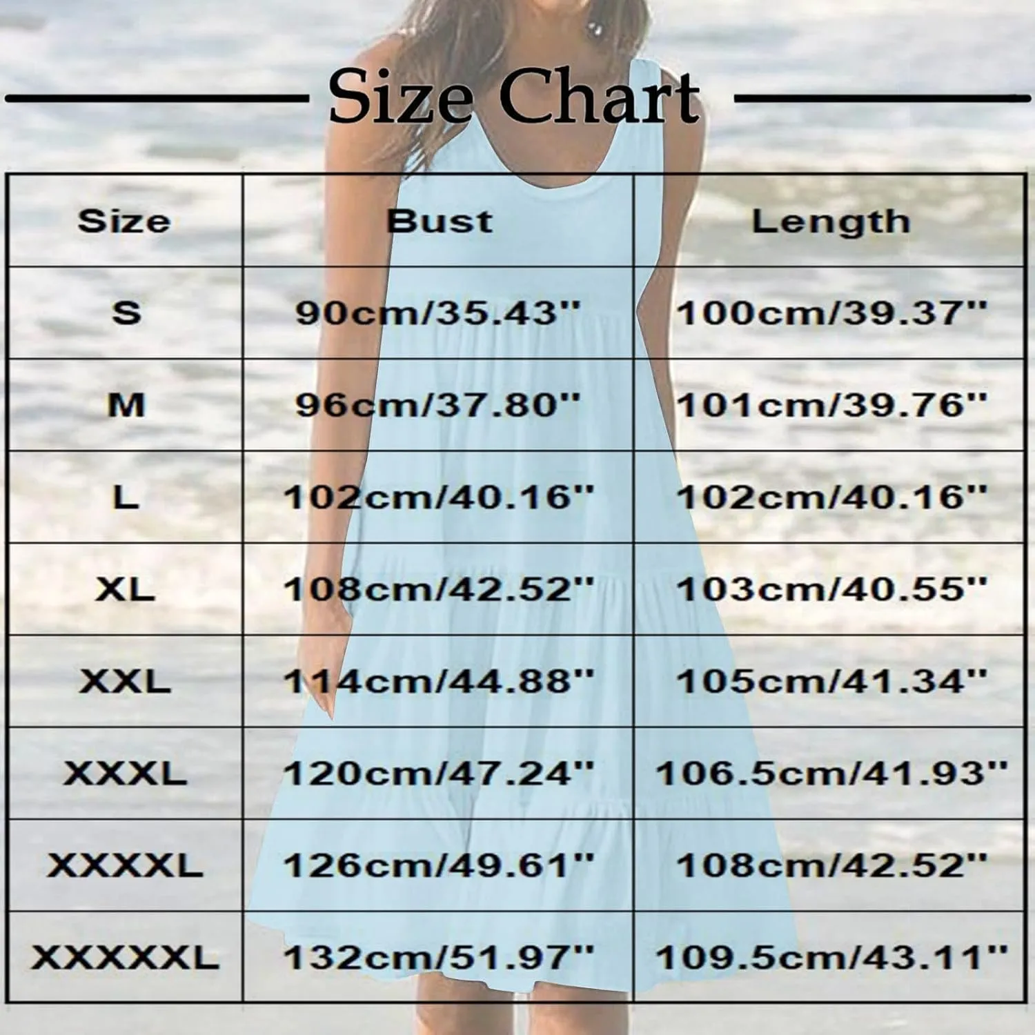 Sundresses for Women Casual Beach 2025 Summer Tank Dress Round Neck Pleated Dresses Plus Size Solid Vacation Sun Dress