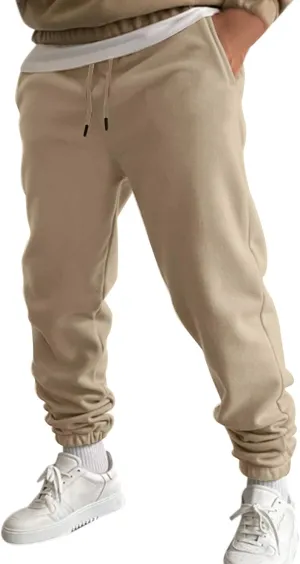 Sweatpants for Men with Pockets Lightweight Men's Cargo Pants Mens Work Pants Hiking Trouser Relaxed Fit Sport Jogger
