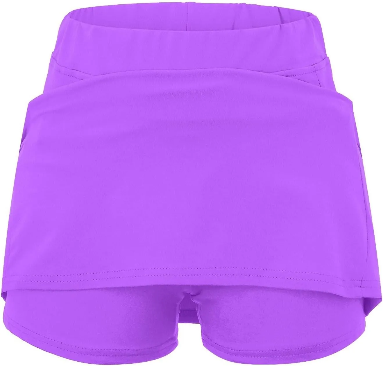 Tennis Skirt for Women with Pockets Shorts Elastic High Waisted Athletic Golf Skorts Running Workout Skirts 2 in 1