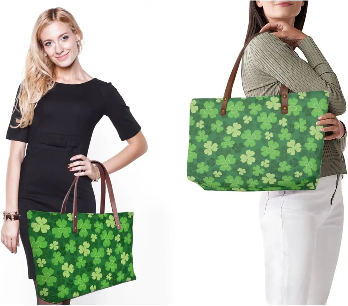 Tote Bag and Wallet Set for Women Handbags with Matching Wallets Satchel Purse 2PCS Clutch Purse for Outdoor