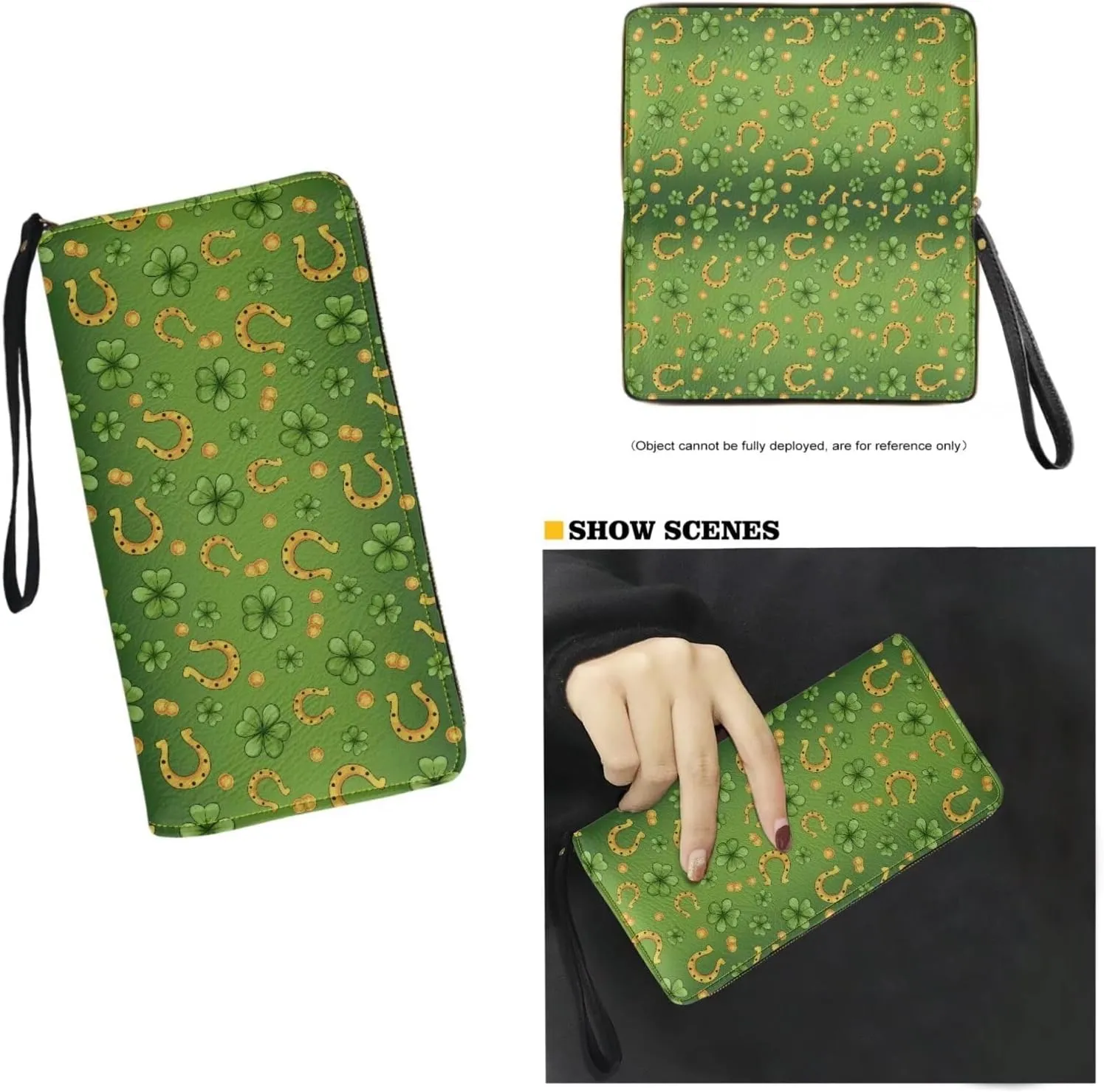 Tote Bag and Wallet Set for Women Handbags with Matching Wallets Satchel Purse 2PCS Clutch Purse for Outdoor